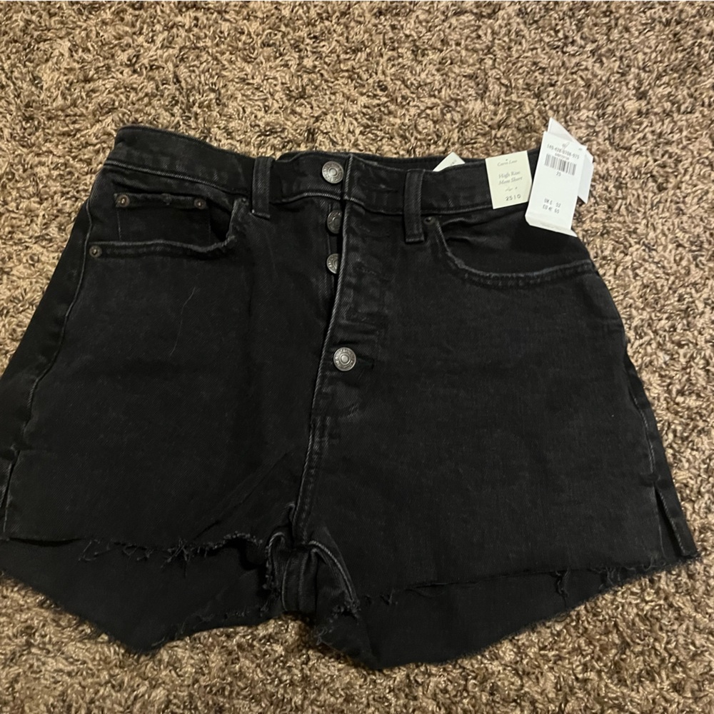High Rise Mom Short